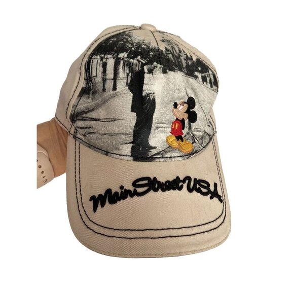 Disney Other - Disney World Magic Kingdom Walt with Mickey Mouse Hat Adjustable Closure